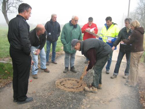 Hauptsammler Bliesmengen-Bolchen 1. Bauabschnitt Abwasseranlage Kleinblittersdorf - Abnahme 1 Bauabschnitt
