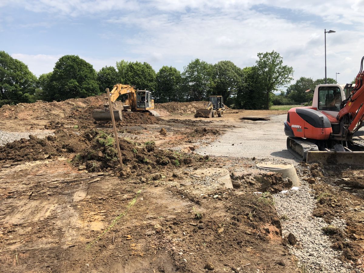 Neubau Adventure Golfanlage - Kanalbauarbeiten