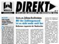 W-Direkt mit dem Titelthema: Mit der Zahlungsmoral ist es nicht mehr weit her