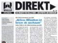 W-Direkt mit dem Titelthema: Aktives Mitwirken ist besser als zuschauen