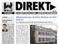 W-Direkt mit dem Titelthema: Altbausanierung: Schner Wohnen im Dorfzentrum