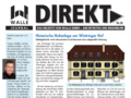 W-Direkt mit dem Titelthema: Historische Hofanlage am Wintringer Hof