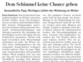 Gesundheits-Tipp (Artikel SZ vom 10.01.06)